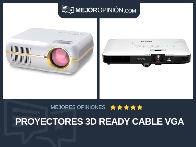 Proyectores 3D Ready Cable VGA