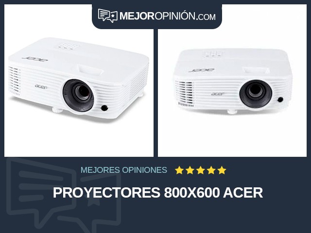 Proyectores 800x600 Acer