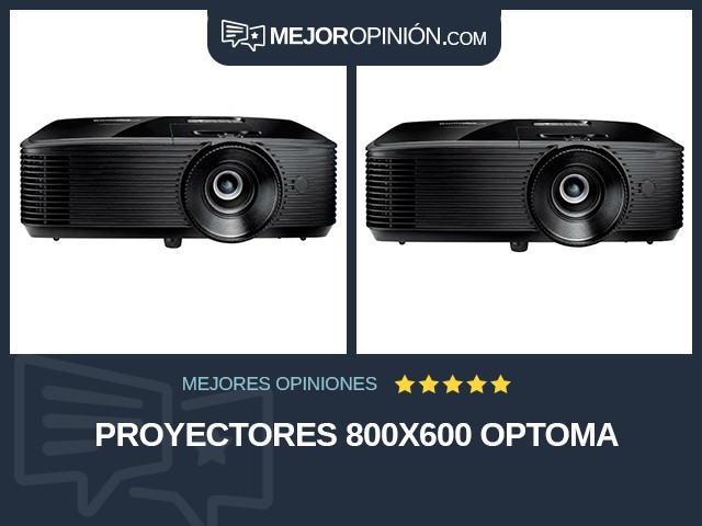 Proyectores 800x600 Optoma