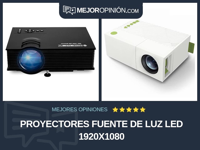 Proyectores Fuente de luz LED 1920x1080