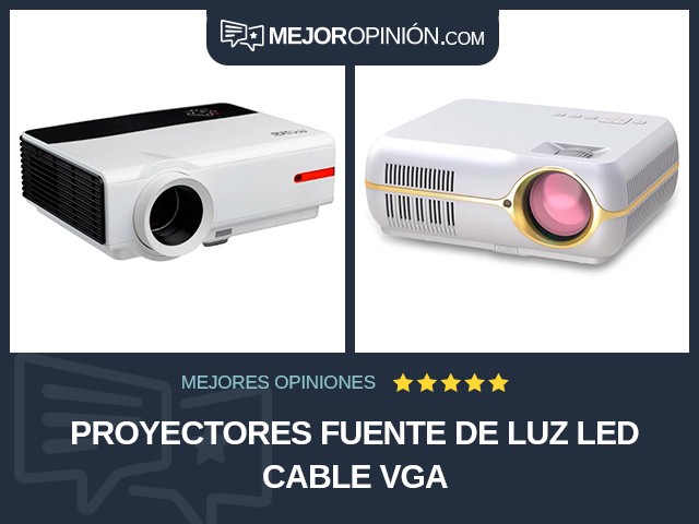 Proyectores Fuente de luz LED Cable VGA