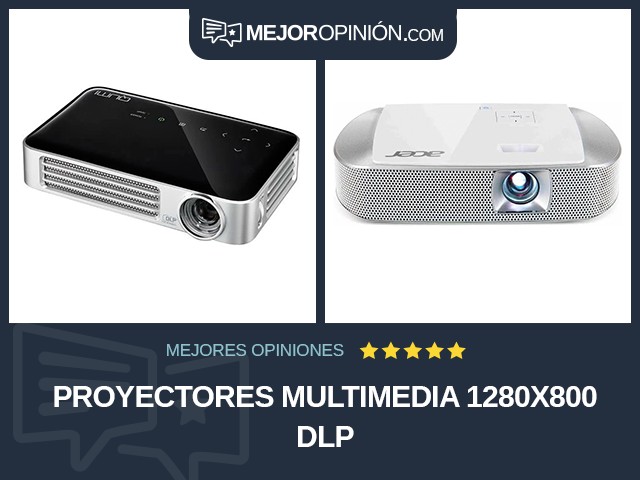 Proyectores multimedia 1280x800 DLP