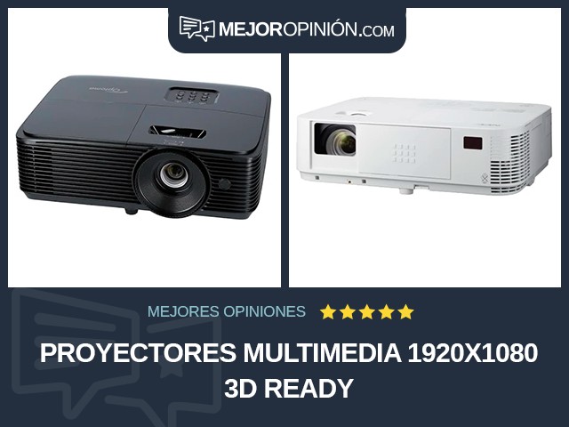 Proyectores multimedia 1920x1080 3D Ready