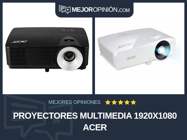 Proyectores multimedia 1920x1080 Acer
