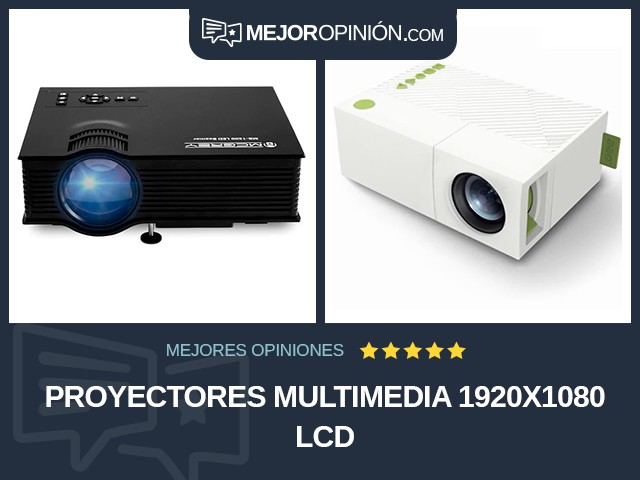 Proyectores multimedia 1920x1080 LCD