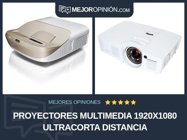 Proyectores multimedia 1920x1080 Ultracorta distancia