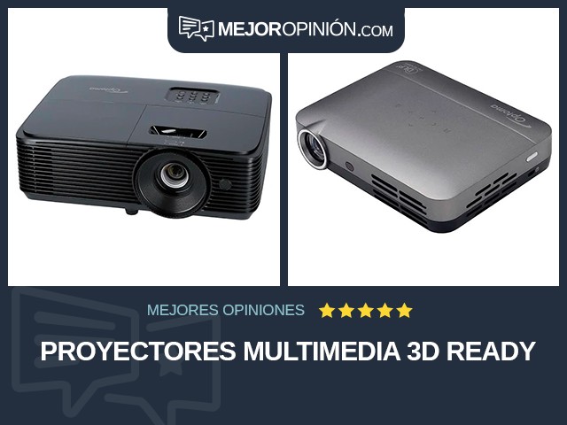Proyectores multimedia 3D Ready