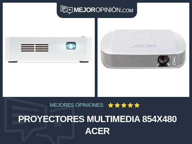 Proyectores multimedia 854x480 Acer