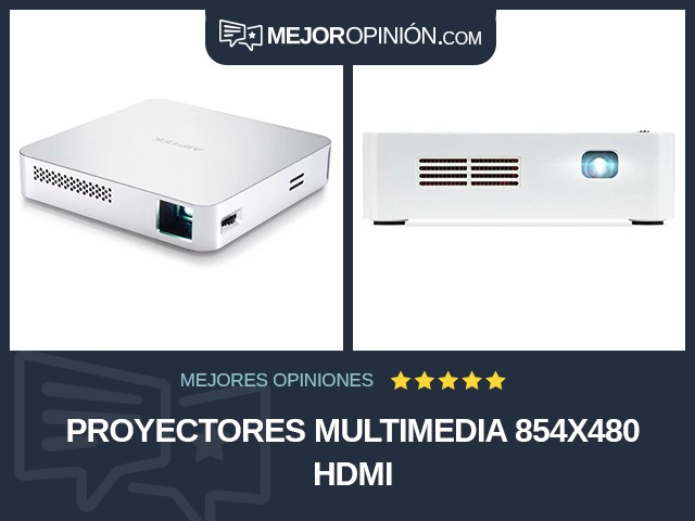 Proyectores multimedia 854x480 HDMI