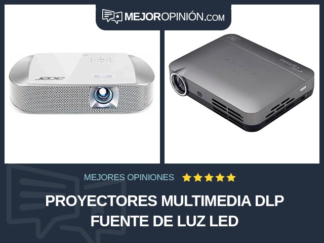 Proyectores multimedia DLP Fuente de luz LED