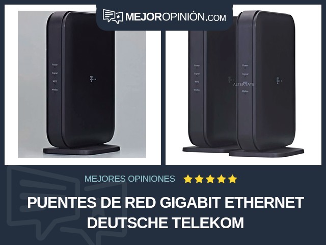 Puentes de red Gigabit Ethernet Deutsche Telekom