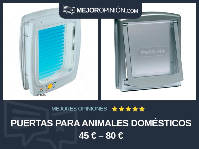 Puertas para animales domésticos 45 € – 80 €