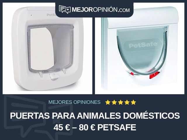 Puertas para animales domésticos 45 € – 80 € PetSafe