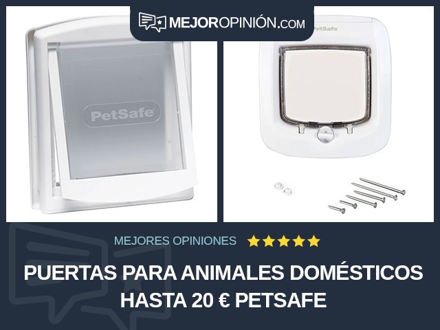 Puertas para animales domésticos Hasta 20 € PetSafe