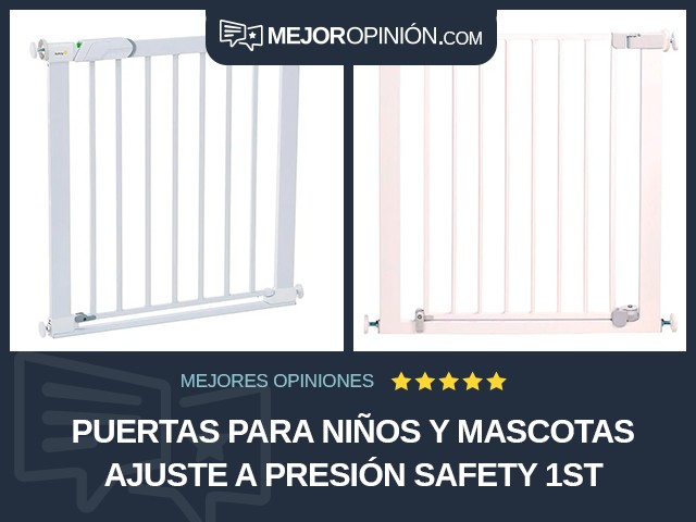 Puertas para niños y mascotas Ajuste a presión Safety 1st