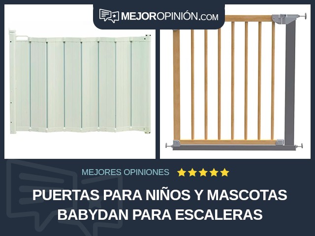 Puertas para niños y mascotas BabyDan Para escaleras