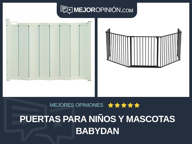 Puertas para niños y mascotas BabyDan