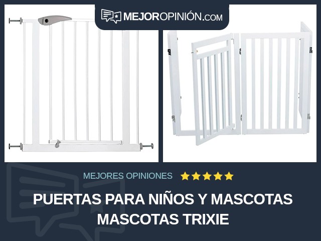 Puertas para niños y mascotas Mascotas TRIXIE