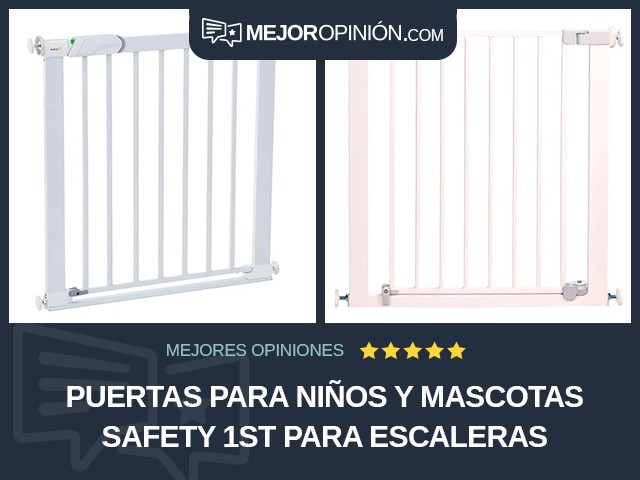 Puertas para niños y mascotas Safety 1st Para escaleras