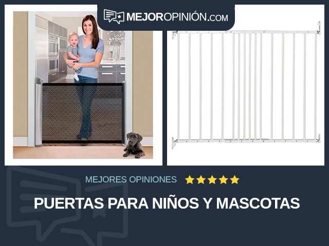 Puertas para niños y mascotas