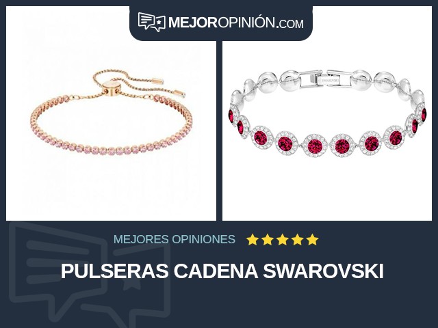 Pulseras Cadena Swarovski