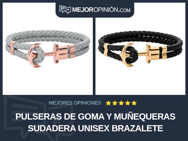 Pulseras de goma y muñequeras sudadera Unisex Brazalete