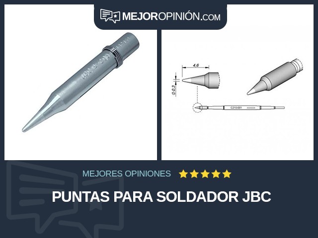 Puntas para soldador JBC