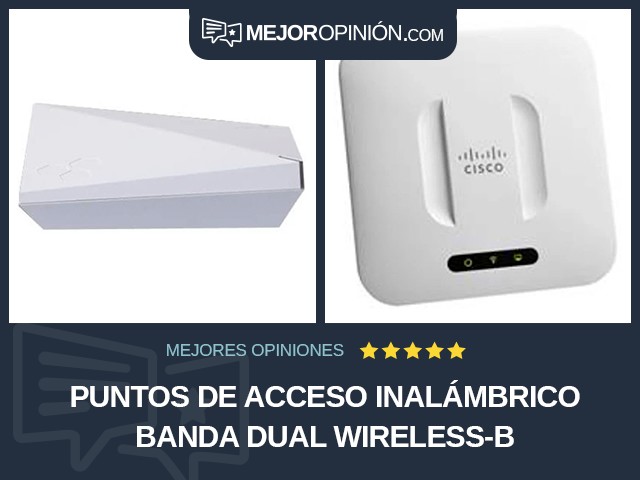 Puntos de acceso inalámbrico Banda dual Wireless-B