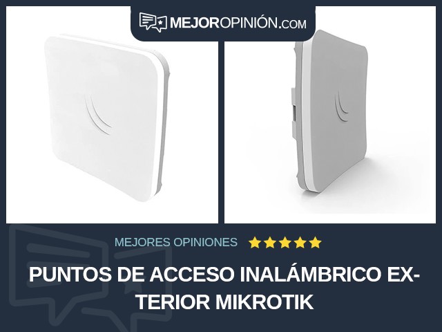 Puntos de acceso inalámbrico Exterior MikroTik