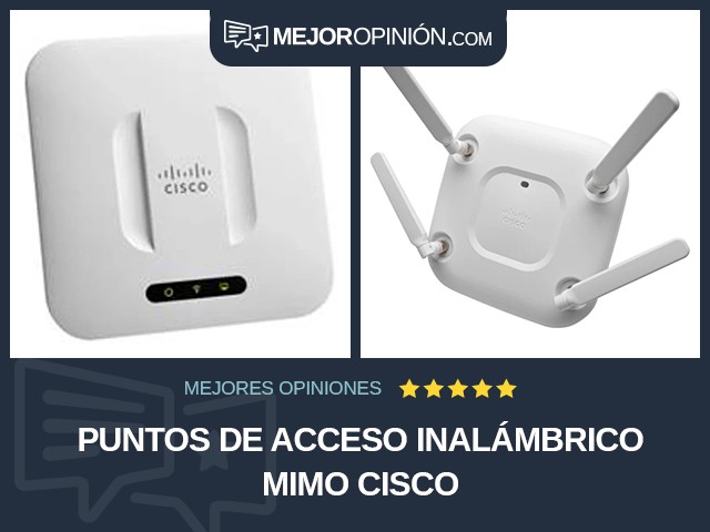Puntos de acceso inalámbrico MIMO Cisco