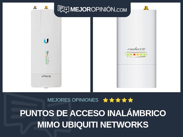 Puntos de acceso inalámbrico MIMO Ubiquiti Networks