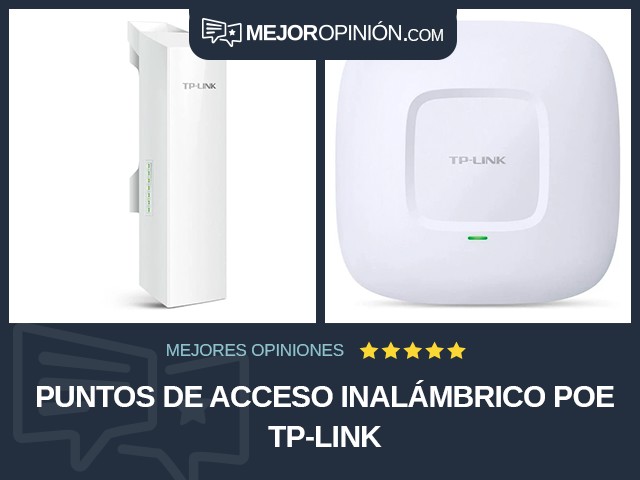 Puntos de acceso inalámbrico PoE TP-Link