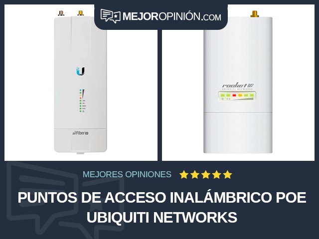 Puntos de acceso inalámbrico PoE Ubiquiti Networks