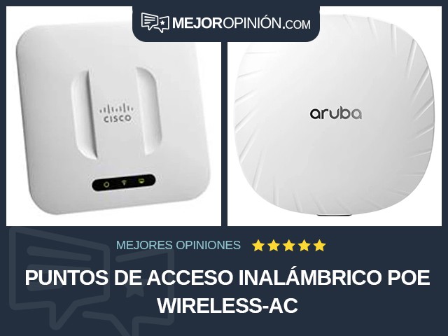 Puntos de acceso inalámbrico PoE Wireless-AC