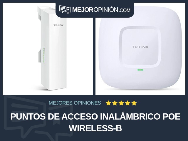 Puntos de acceso inalámbrico PoE Wireless-B