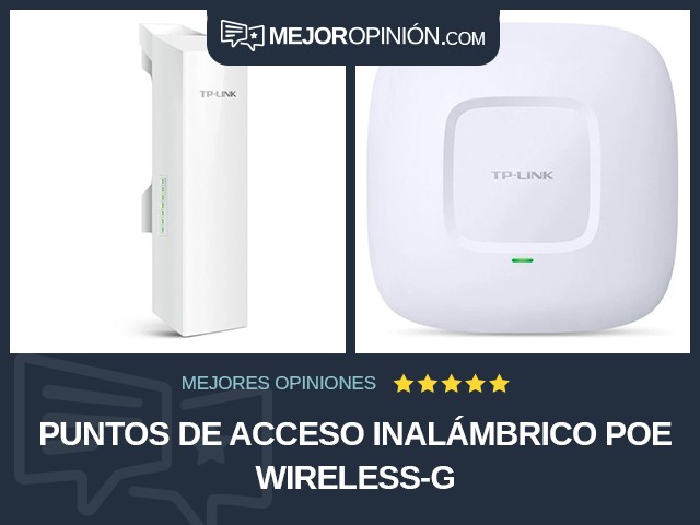 Puntos de acceso inalámbrico PoE Wireless-G