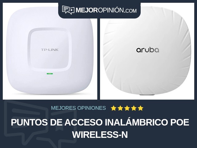 Puntos de acceso inalámbrico PoE Wireless-N