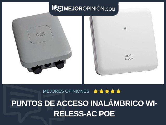 Puntos de acceso inalámbrico Wireless-AC PoE