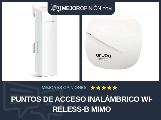 Puntos de acceso inalámbrico Wireless-B MIMO