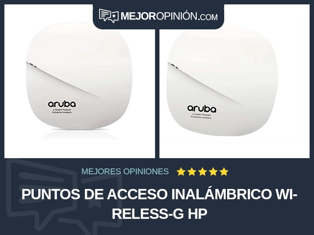 Puntos de acceso inalámbrico Wireless-G HP