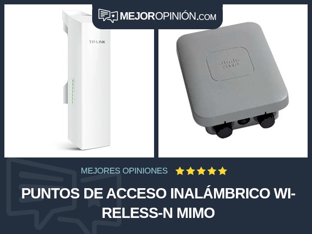 Puntos de acceso inalámbrico Wireless-N MIMO