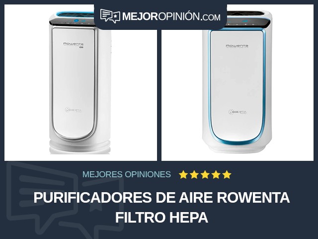 Purificadores de aire Rowenta Filtro HEPA