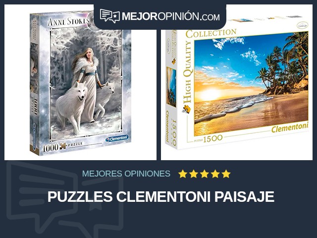 Puzzles Clementoni Paisaje