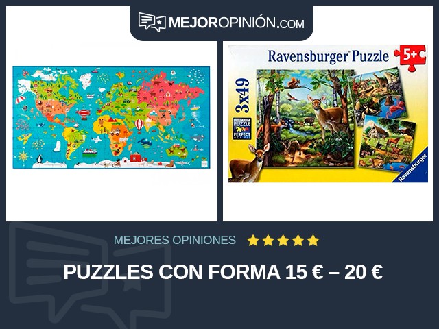 Puzzles Con forma 15 € – 20 €