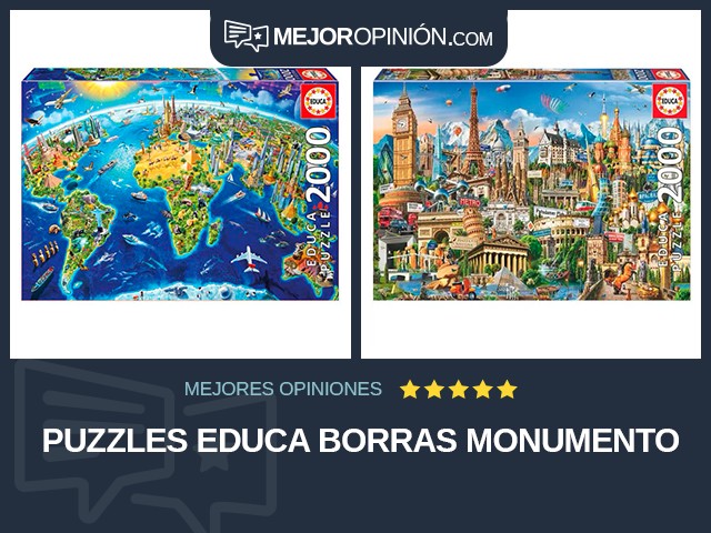 Puzzles Educa Borras Monumento