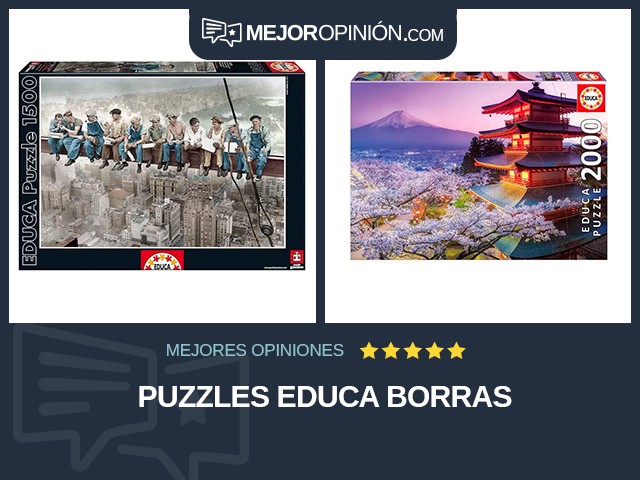 Puzzles Educa Borras