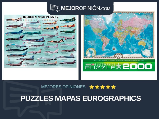 Puzzles Mapas EUROGRAPHICS