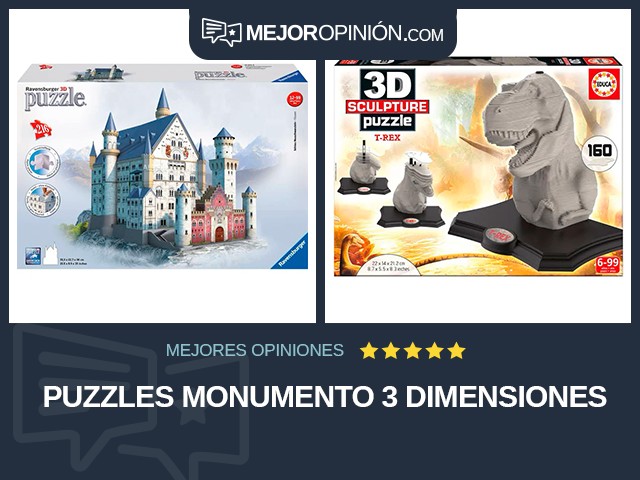 Puzzles Monumento 3 dimensiones