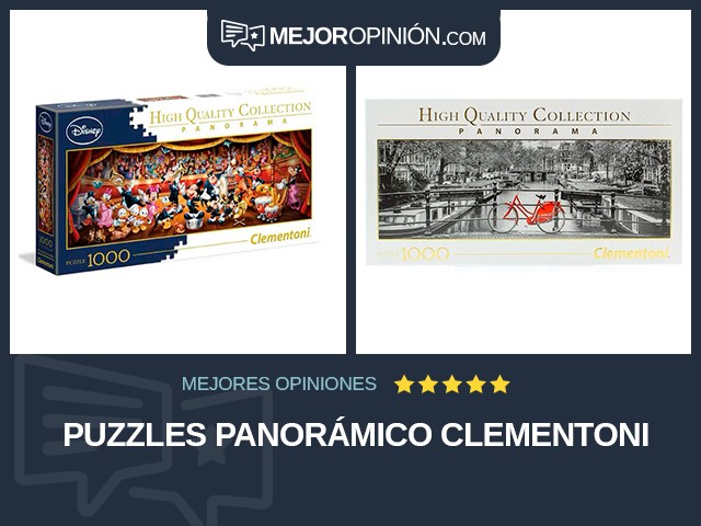 Puzzles Panorámico Clementoni