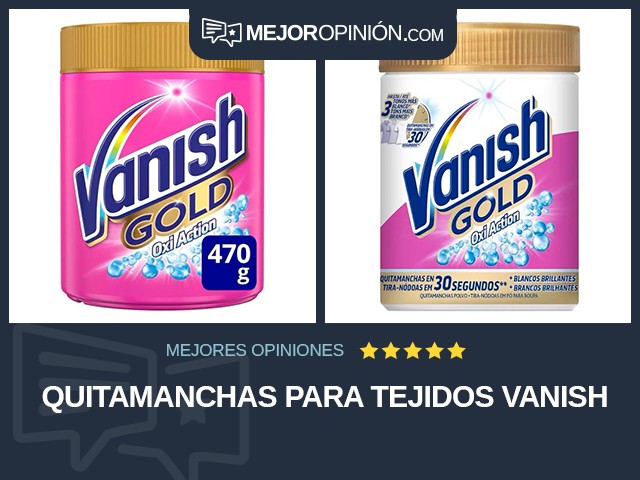 Quitamanchas para tejidos Vanish